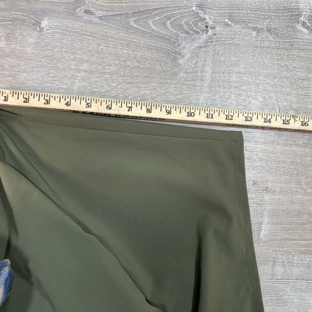 FORLOH Shorts‎ Mens 44 Green Polyester Spandex Hunting Outdoor Made in USA